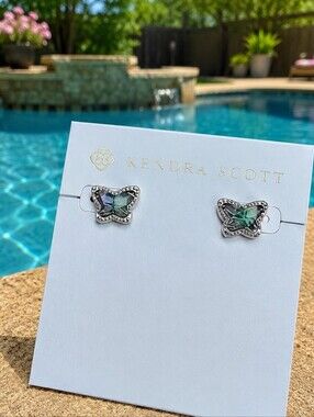 Kendra Scott Lillia Butterfly Stud Earrings